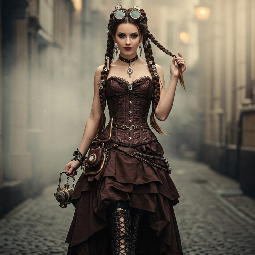 Steampunk Girl 2
